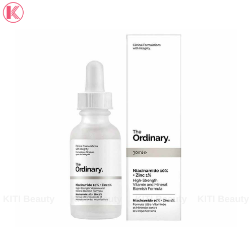 Tinh chất trị mụn thâm The Ordinary Niacinamide 10% + Zinc 1% (30ml)